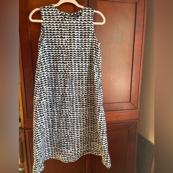 Marimekko x Uniqlo Midi Dress in 1960s Papajo (Papaya) Print Sleeveless XXS - Picture 10 of 11